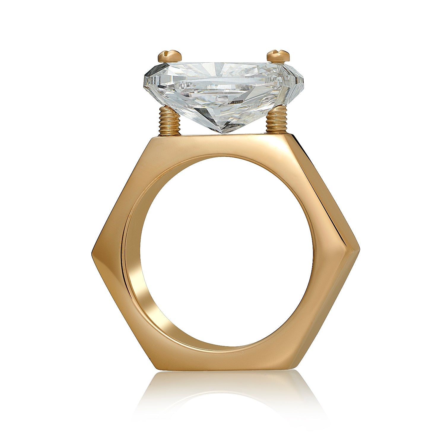 The Mècaniste diamond ring