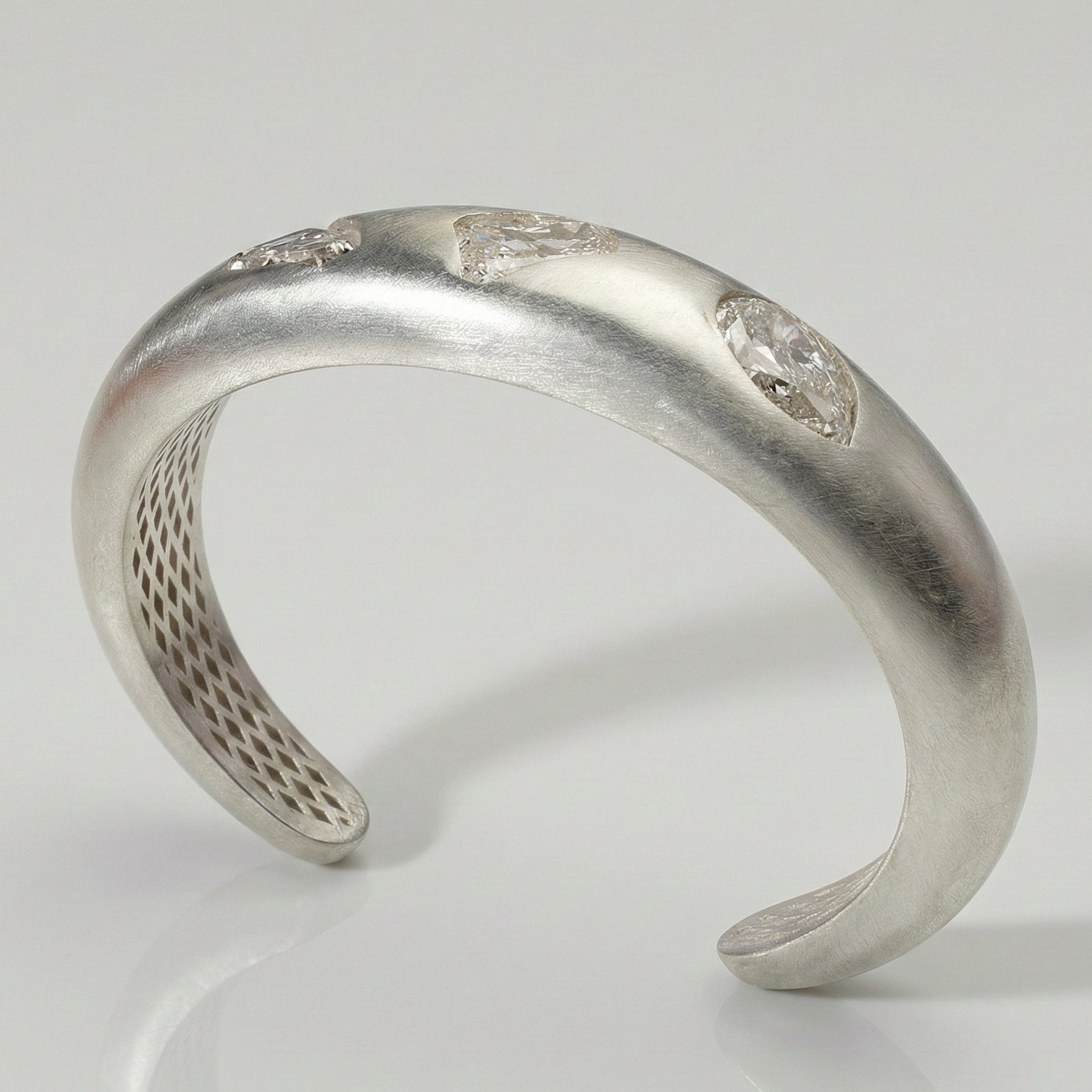 The "Romani" Diamond Cuff in Collaboration with LMC Fine Jewelry