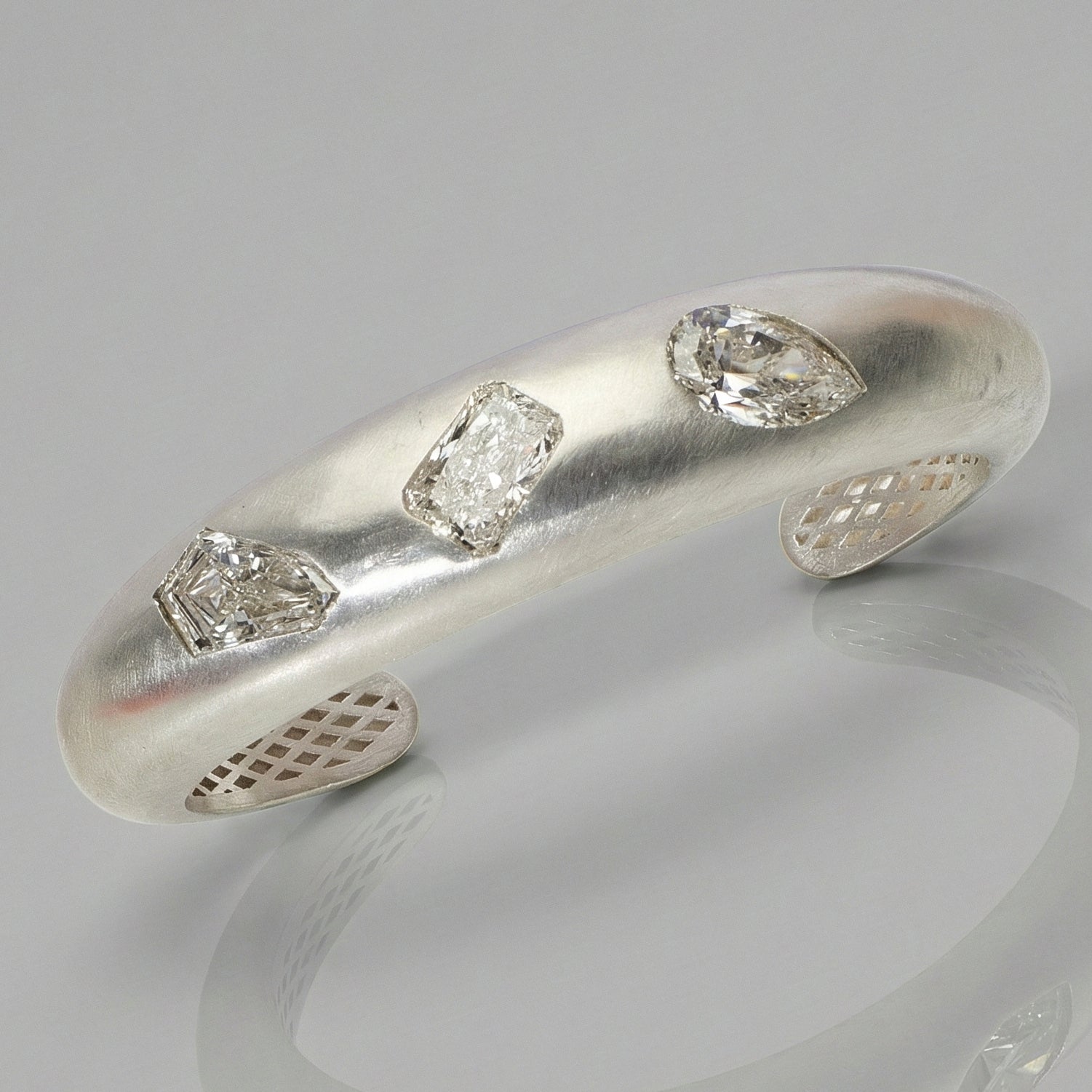 The "Romani" Diamond Cuff in Collaboration with LMC Fine Jewelry