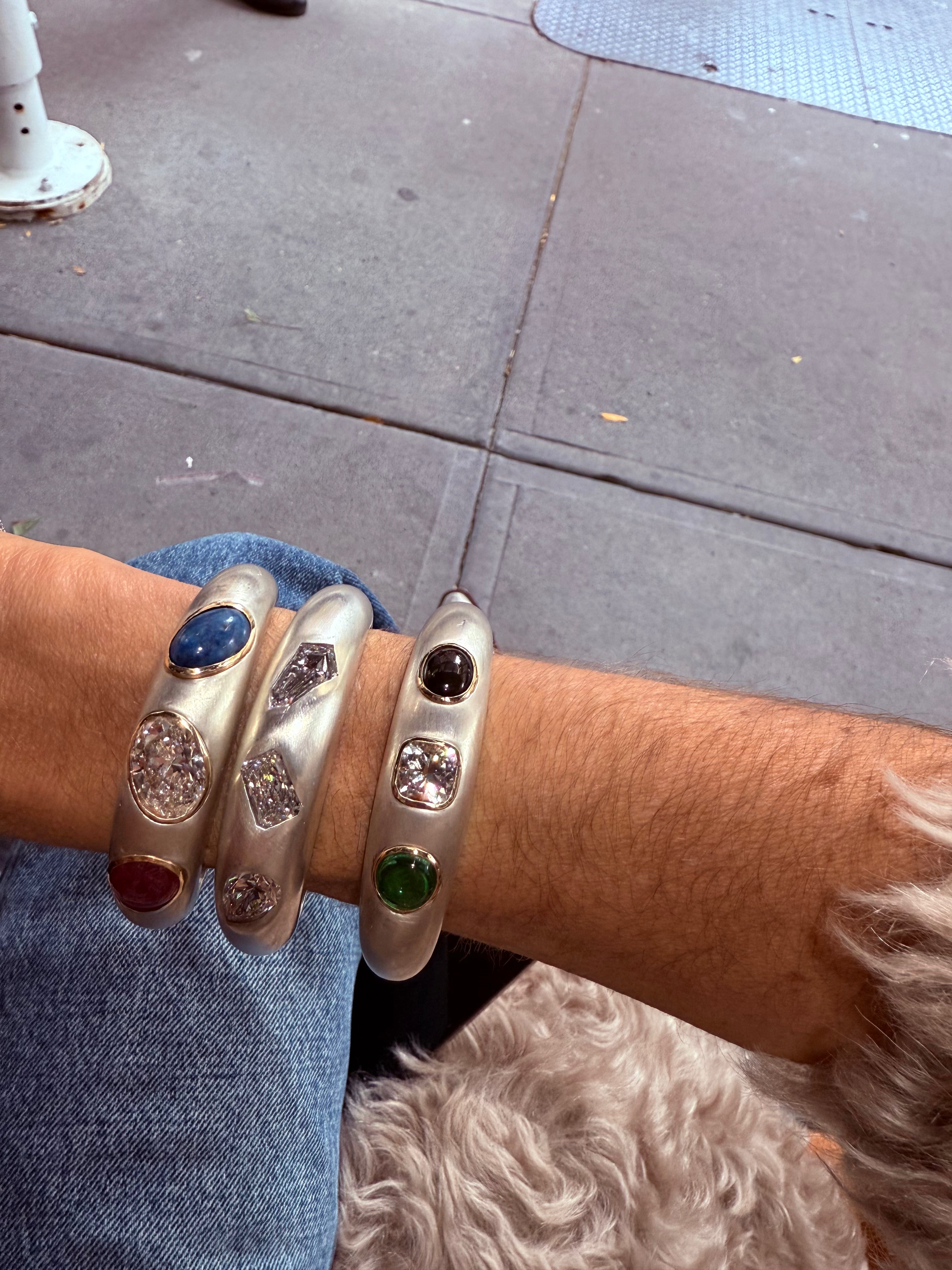 The "Romani" Diamond Cuff in Collaboration with LMC Fine Jewelry