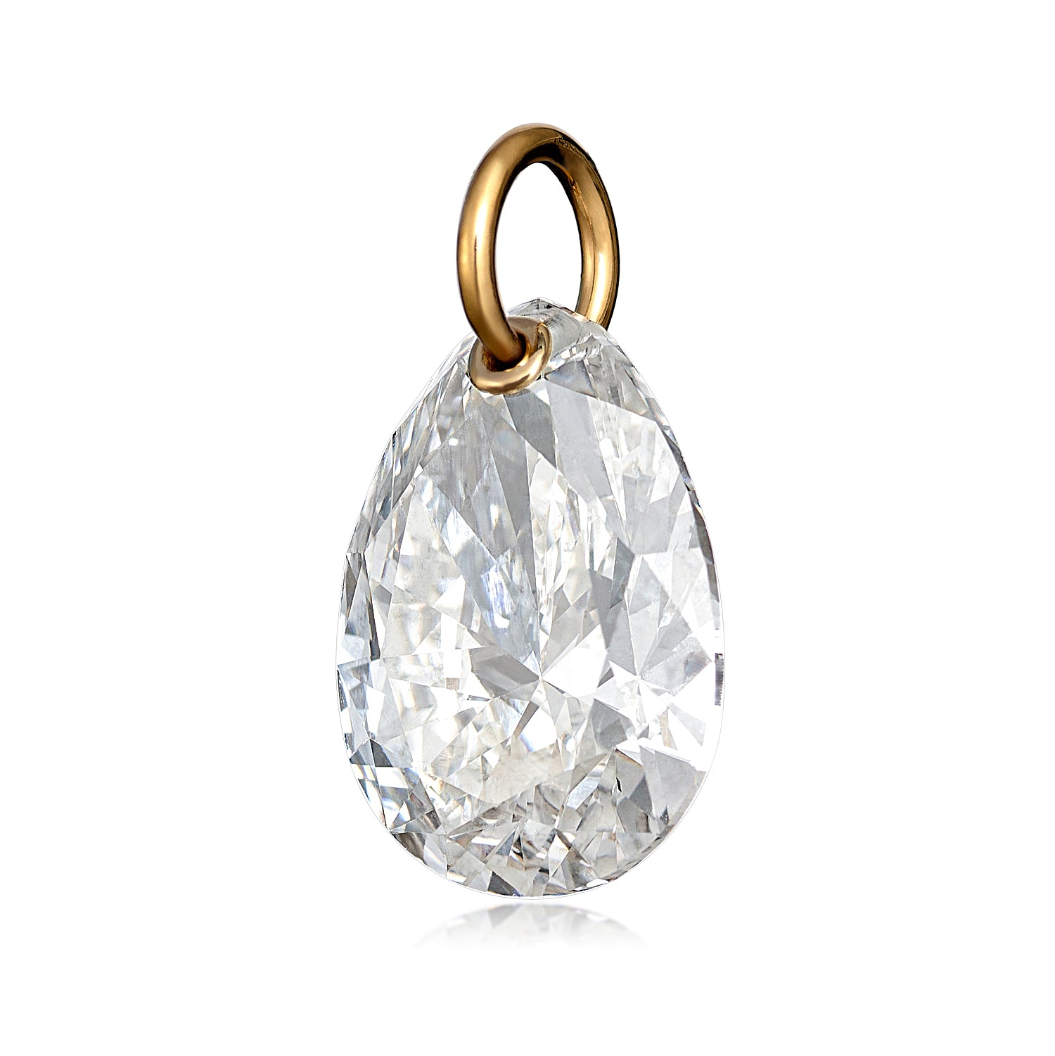 The Punch Diamond Pear Pendant