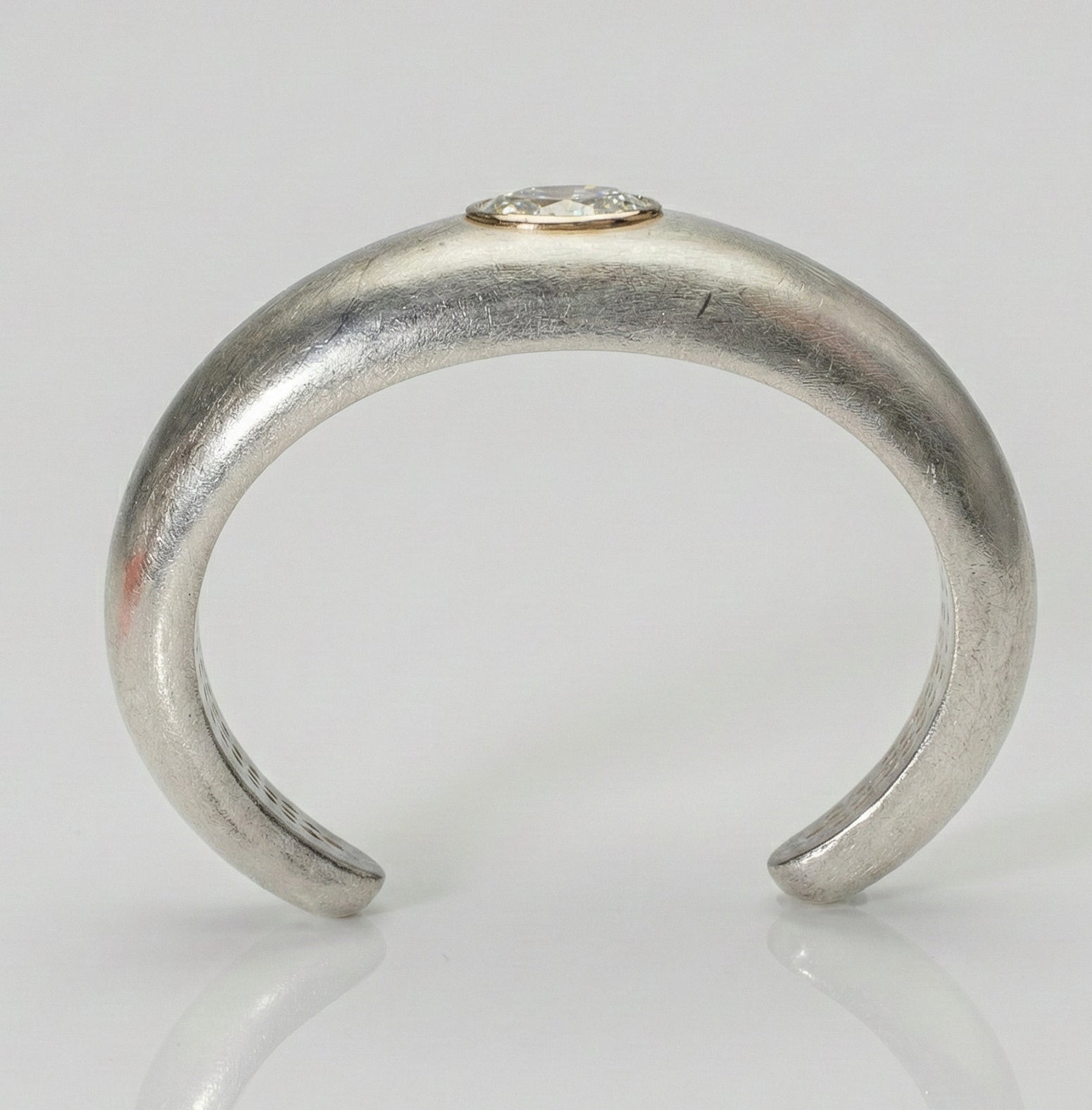 ROMANI SINGLE STONE CUFF IN COLLABORATION WITH LMC FINE JEWELRY